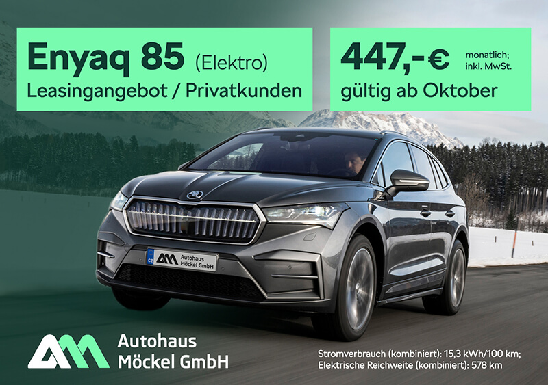 Skoda Enyaq Privatleasing