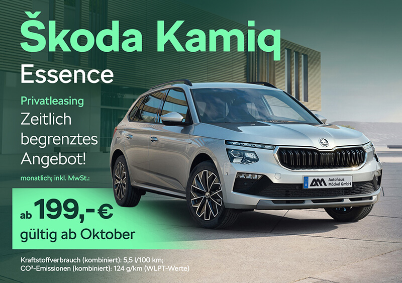 Skoda Kamiq Essence Privatleasing