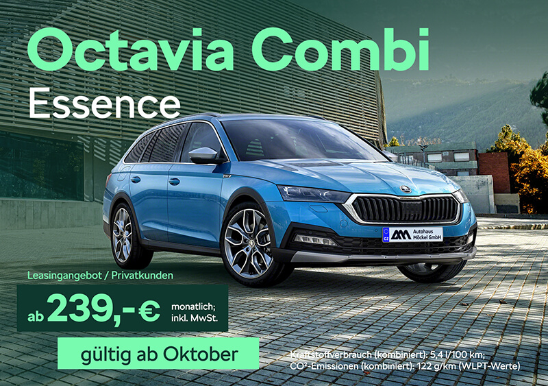 Skoda Octavia Combi Essence Privatleasing