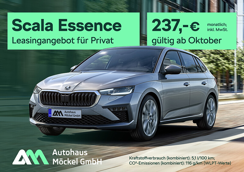 Skoda Scala Essence Privatleasing