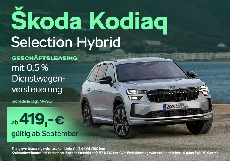 Skoda Kodiaq Selection Hybrid Geschäftsleasing