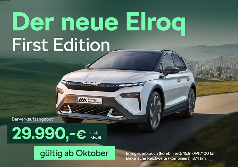 Skoda Elroq Barverkaufsangebot