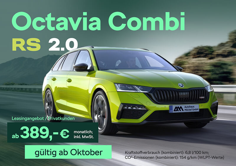 Skoda Octavia Combi RS Privatleasing